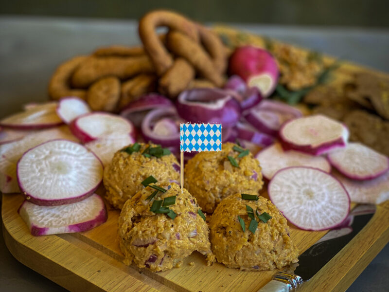 Lighter Bavarian Oktoberfest Obatzda (German Cheese Dip)