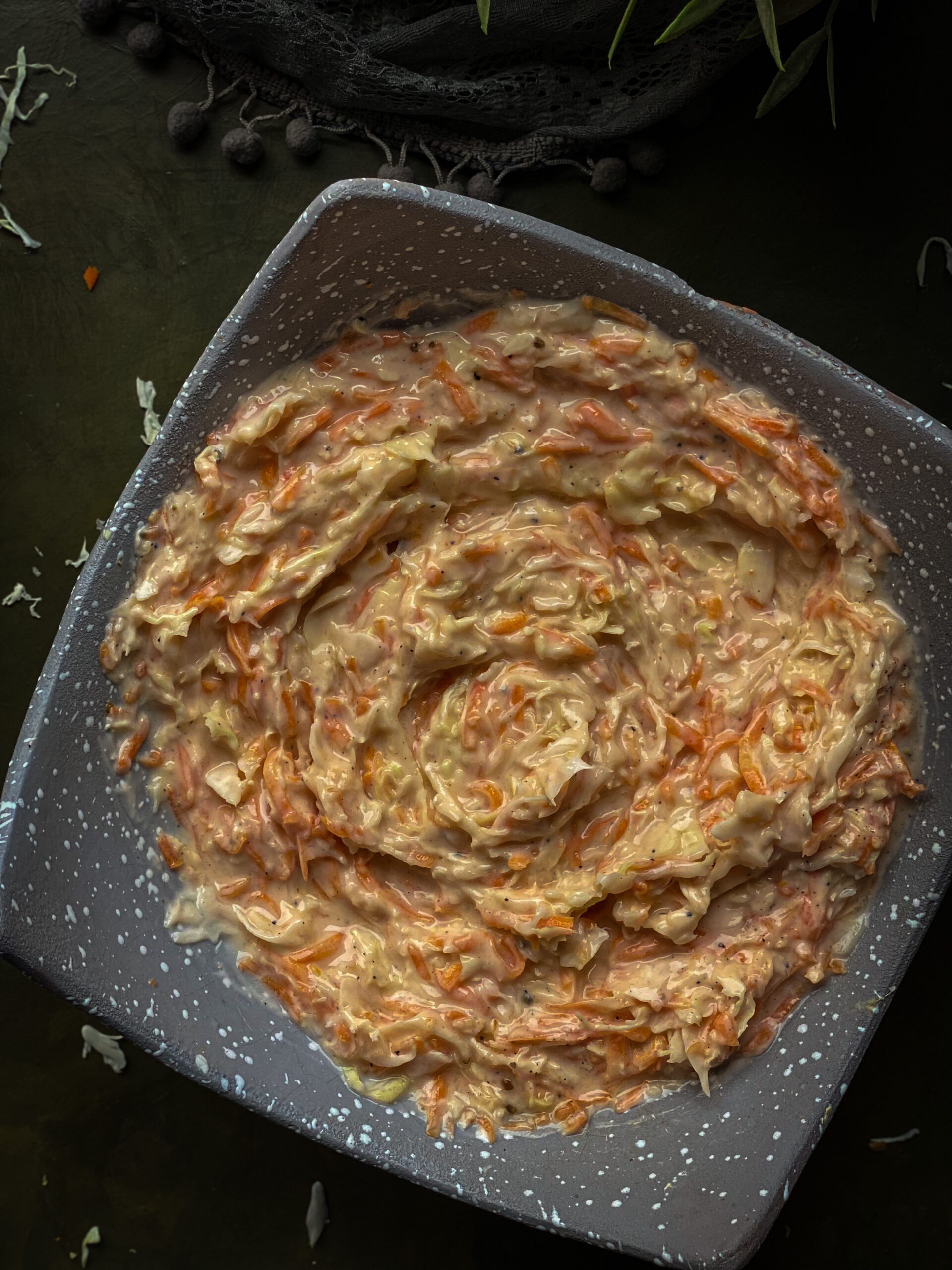 High Protein Coleslaw (Mayo-free)